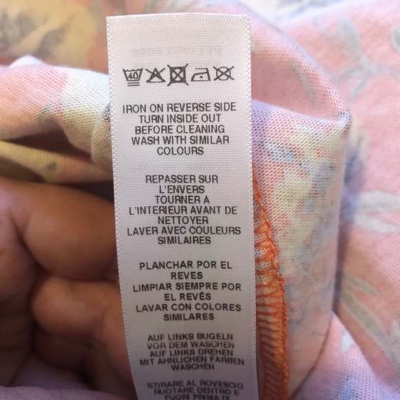 ASOS Tangerine Orange Floral Off Shoulder Midi Dress Size 0 - Picture 8 of 8